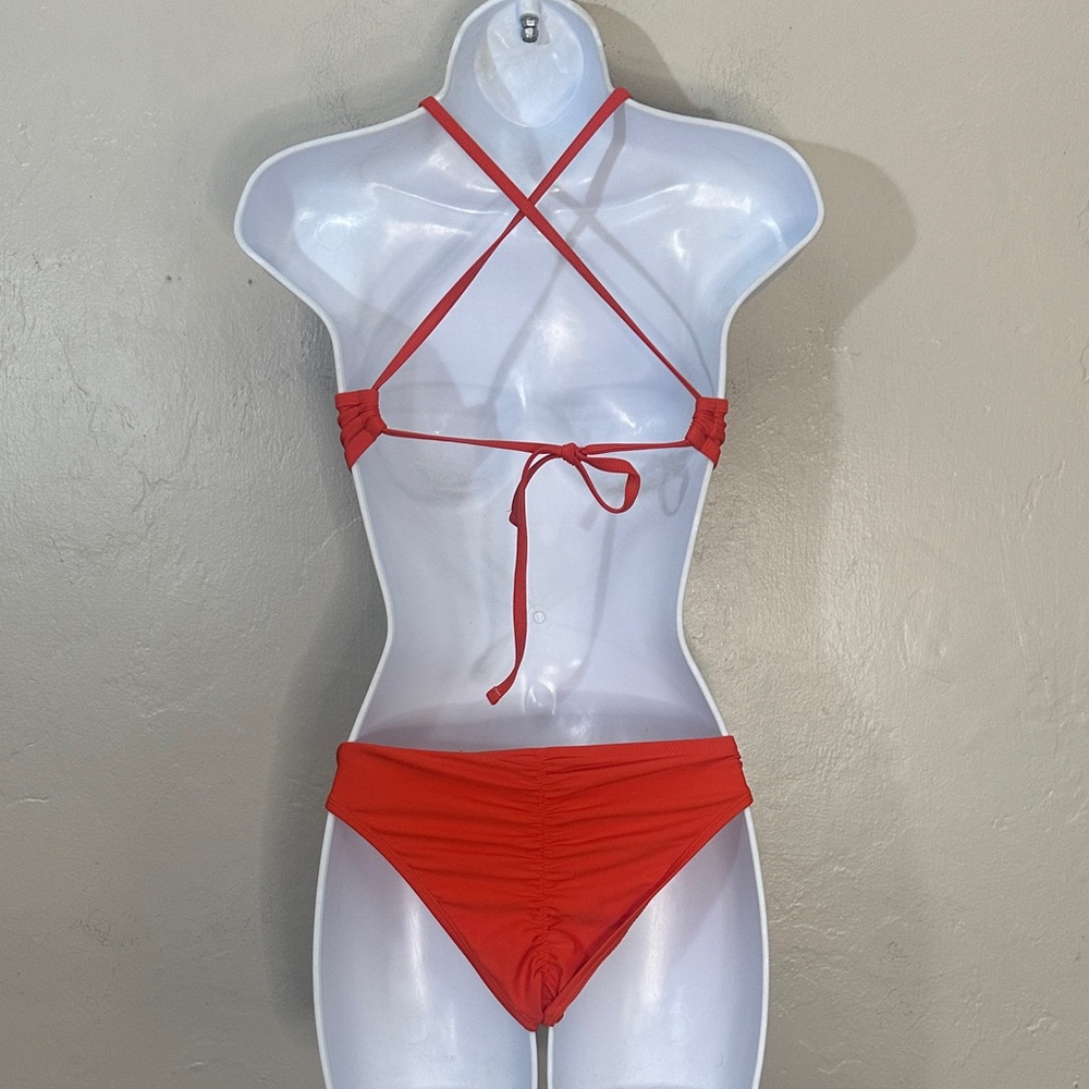 Xhilaration Red Bikini Set - Picture 2 of 4
